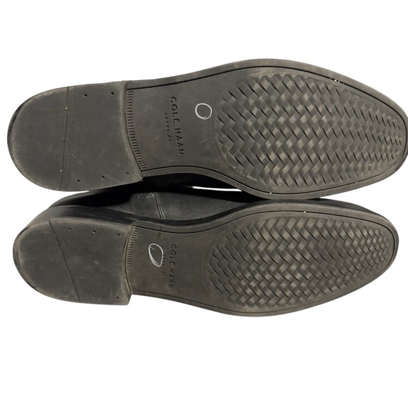 Cole Haan Harrington Black Riding Boots - Picture 8 of 9